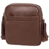 Image de Pochette portÃ©e travers Katana Cuir de Vachette grainÃ© 89613 - Marron