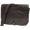 Image de Besace Katana en cuir de Vachette gras K32599 - Chocolat