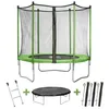 Image de Trampoline Yoopi - Ã 1.8 M - Avec Filet + Echelle + Couverture + Kit D'ancrage