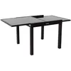 Image de Table De Jardin Aluminium Extensible "Porto 8" - Phoenix - Noir