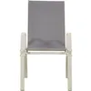 Image de Fauteuil Jardin TextilÃ¨ne Cordoba - Phoenix - Gris Clair - Lot De 4