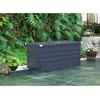 Image de Coffre De Jardin MÃ©tal "Store" - 680 L - 165 X 69 X 60 Cm - Gris