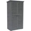 Image de Armoire De Jardin Space - 87 X 46.5 X 160 Cm - Anthracite