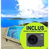 Image de Piscine bois " Palma 145 " 7.57 x 4.07 x 1.44 m + Pompe Ã  chaleur pour piscine 6 kw/h inverter "PowerLine by Hayward" - Noir