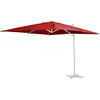 Image de Toile Parasol DÃ©portÃ© "Sun 3" - 3 X 3 M - Rouge