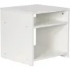 Image de Chevet "York" 2 niches - Blanc