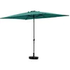 Image de Parasol Jardin 'sol 2' - Rectangle - 2 X 3 M - Vert