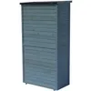 Image de Armoire De Jardin "Space" - 87 X 46.5 X 160 Cm - Bleu Ciel