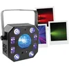 Image de BoomTone Dj LightShow 5FX BoomToneDJ - Jeu de lumiÃ¨res Ã  5 effets - LZR, Stroboscope, Crystal Ball, UV, LED wash - ContrÃ´le DMX