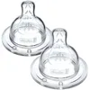 Image de Lot De 2 TÃ©tines Silicone Plates Sensation+ DÃ©bit 4