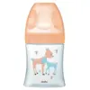 Image de Dodie Sensation+ Biberon Verre Anti-Colic 06 mois Plateau Tétine Capacité 1 Biche 150 ml