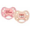 Image de Duo Sucettes Anatomiques - Dodie - Edl A103 - +6 Mois - Panda Roux