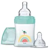 Image de Kit Naissance Biberon Avec 2 TÃ©tines DÃ©bit Lent 150 Ml - Transparent
