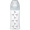 Image de Dodie Biberon Tétine Plaque Anti-Coliques - +6 Mois - 3 Services - "Kiss" - Collection Mathilde Cabanas - 330 ml