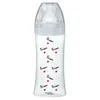 Image de Biberon Anti-Colique DÃ©bit Rapide 6m+ 330 Ml Mathilde Cabanas Bisou - Transparent