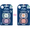 Image de Dodie Sucette anatomique Jour/Nuit Extra - +6 mois - Fleurs (Motifs aléatoires) - F2