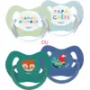 Image de Dodie Sucette Physiologique - +18 mois - "Bleu/Vert" (Motifs Aléatoires) P78