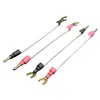 Image de Viard Audio Silver HD20 Straps - Straps Type Fourches et Fiches Bananes de 18 cm (lot de 4)