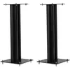Image de Norstone Stylum 3 Noir satin - Pieds d'Enceintes (la paire)