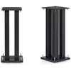 Image de Norstone Stylum Square Noir satin - Pieds pour Enceintes (la paire)