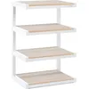 Image de Meuble Hi-Fi NorStone Esse Hi-Fi Blanc et ChÃªne