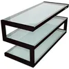 Image de Meuble TV NorStone Esse Noir (verres dÃ©polis)