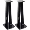 Image de Norstone Walk Stand Noir satin - Pieds d'Enceintes ( la paire)