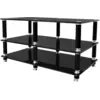 Image de NorStone Stabbl AV Noir satin - Meuble TV