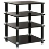 Image de Meuble Hi-Fi NorStone Stabbl Hi-Fi Noir satin