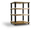 Image de Norstone - Meuble Hifi Quadruple Plateaux - Bamboo - SystÃ¨me D'absorption Des Ondes - 4 Plateaux En Bois MÃ©dium En Finition Bambou Mesurant 15 Mm D'Ã©paisseur