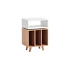 Image de Norstone Stockholm 700 Blanc et Chêne - Meuble Hifi