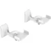 Image de Norstone Bookshelves Wall Mount Blanc - Support pour Enceinte (la paire)