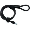Image de Antivol câble Auvray Mega Lock Long. 100 Ø10 Noir 100 cm x 10 mm CAP100AUV10