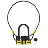 Image de Antivol U + Cable Auvray Bike U 82X147 C. 100 D8 8 x 1 m