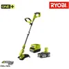 Image de Pack RYOBi coupe bordure 18V One+ OLT1832 - batterie 2.5Ah LithiumPlus - chargeur rapide 2.0Ah RC18120-125
