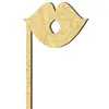 Image de Sujet en bois médium - Photobooth Bouche - 19 x 6.2 cm