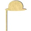 Image de Sujet en bois médium - Photobooth Chapeau melon - 15 x 7,7 cm