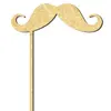 Image de Sujet en bois médium - Photobooth Moustache gentleman - 18.5 x 5 cm