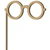 Image de Sujet en bois médium - Photobooth Grosses lunettes rondes - 19 x 21,5 cm
