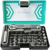 Image de MINI CLIQUET 1/4 ET JEU DE 30 EMBOUTS DE VISSAGE 1/4 - COFFRET 33 PCS