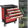 Image de SERVANTE D'ATELIER 7 TIROIRS COMPLETE AVEC 172 OUTILS