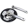 Image de Pedalier Vtt P2r 7-8v. Alu Argent 170mm 48-38-28 (Boitier 118mm)