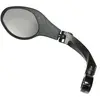 Image de Rétroviseur vélo gauche oval pliable fixation sur cintre Newton 8,5x6 cm