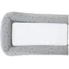 Image de Matelas A Langer Pvc 2 Ãponges - Gris Impr Etoiles - 42x70cm