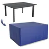 Image de Housse De Protection ExtÃ©rieure Pour Table Rectangulaire 150x120x74 Cm - Ultra RÃ©sistant - Bleu
