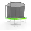Image de Trampoline De Jardin 305 Cm 10ft Filet IntÃ©rieur Matelas De Protection Et Echelle