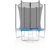 Image de Trampoline De Jardin Ã185 Cm / 6ft Avec Filet IntÃ©rieur, Matelas De Protection Et Echelle - Bleu