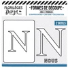 Image de Die Set Lettre N