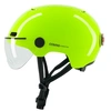 Image de Casque VÃ©lo Cosmo Connected Fusion+ Jaune Fluorescent