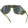 Image de Izipizi - Lunettes de soleil d'alpinisme - Glacier #G Kaki Green Cat. 3 en Cuir